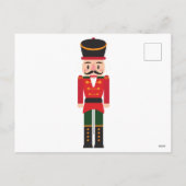 Cartes Pour Fêtes Annuelles Noël Vintage rouge (Dos)