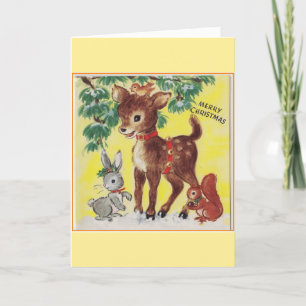 Cartes Pour Fêtes Annuelles Noël vintage - Si les baisers étaient des flocons 