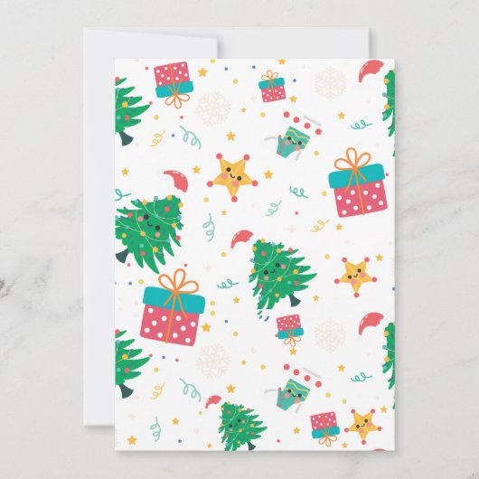 Cartes Pour Fêtes Annuelles Noël virtuel (Devant)