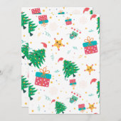 Cartes Pour Fêtes Annuelles Noël virtuel (Devant / Derrière)