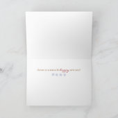 Cartes Pour Fêtes Annuelles Noël Voeux les plus chauds Palm Tree Salutation (Intérieur)