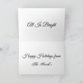 Cartes Pour Fêtes Annuelles Noël Weimaraner (Intérieur)