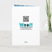 Cartes Pour Fêtes Annuelles Noël - Westie - Bella (Dos)