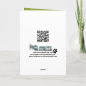 Cartes Pour Fêtes Annuelles Noël - Yorkie - Kinsey (Dos)