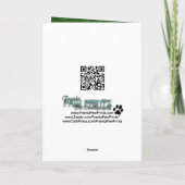 Cartes Pour Fêtes Annuelles Noël - Yorkshire Terrier - Bella (Dos)