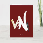 Cartes Pour Fêtes Annuelles noël zombie (Dos)