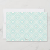 Cartes Pour Fêtes Annuelles Noëls de Noël 5 Noms de famille heureux (Dos)