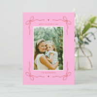 Nœud Coquette Rose et Rouge pour la Saint-Valentin