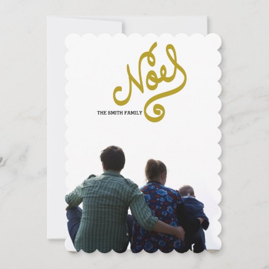 Cartes Pour Fêtes Annuelles noeud manuscrit (Devant)