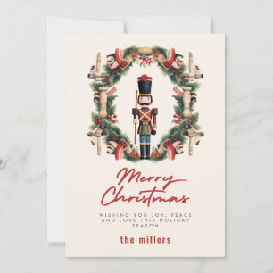 Cartes Pour Fêtes Annuelles Noeud rouge crêpe de fer Noël