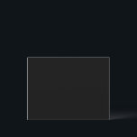 Cartes Pour Fêtes Annuelles Noir Personnalisable Faites votre propre<br><div class="desc">Faites-le uniquement à vous avec ce modèle personnalisable noir. Ajoutez votre propre texte,  photo ou oeuvre d'art pour créer un cadeau personnalisé idéal pour les anniversaires,  les mariages,  les anniversaires ou toute occasion. Élégant,  polyvalent et intemporel en noir classique.</div>