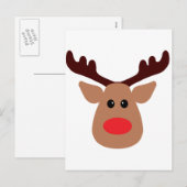 Cartes Pour Fêtes Annuelles Noir rouge Noisé (Devant / Derrière)