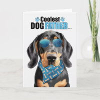 Noir Tan Coonhound Plus frais Papa Jamais Fête des