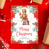 Cartes Pour Fêtes Annuelles Noisette Botanique Joyeux Noël