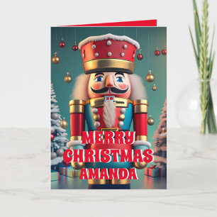 Cartes Pour Fêtes Annuelles Noisette Noël Personnalisé Enfants Photo