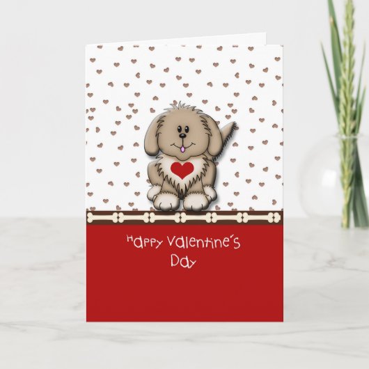 Cartes Pour Fêtes Annuelles Nom de dieu heureuse Sainte-Valentin (Devant)