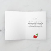 Cartes Pour Fêtes Annuelles Nom du partenaire amusant Joyeux Noël (Intérieur)