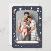 Cartes Pour Fêtes Annuelles Nordic Winter Christmas Village Photo (Devant)