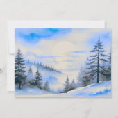 Cartes Pour Fêtes Annuelles Nordique Dachshunds Neige Noël personnalisé (Dos)