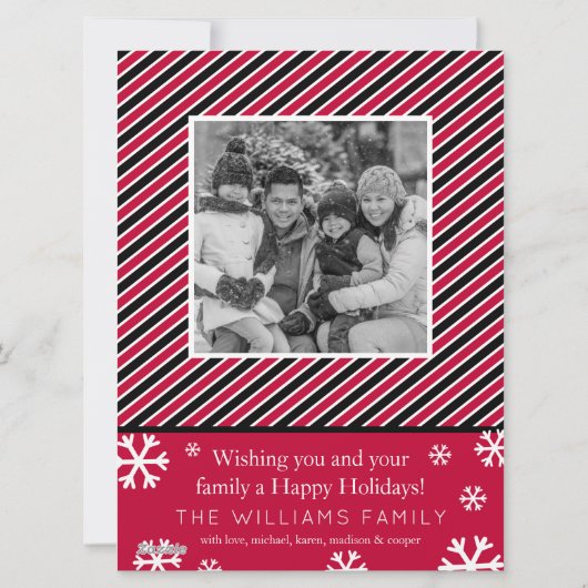 Cartes Pour Fêtes Annuelles Northern Illinois Huskies | Noël (Dos)