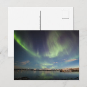 Cartes Pour Fêtes Annuelles Northern Lights Norvège