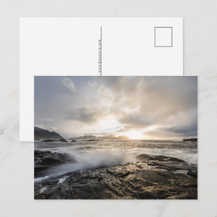 Cartes Pour Fêtes Annuelles Norvège - Photo sur la mer