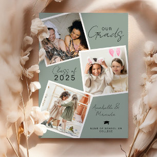 Cartes Pour Fêtes Annuelles Nos Grads Diplôme conjoint