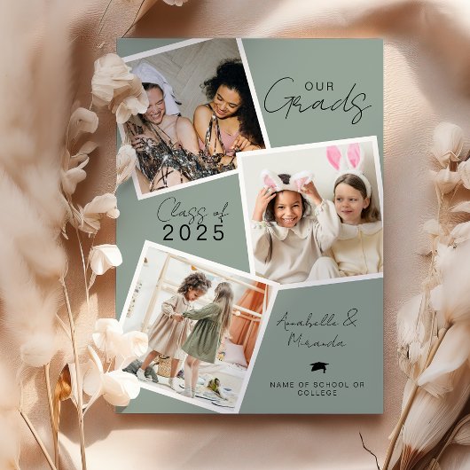 Cartes Pour Fêtes Annuelles Nos Grads Diplôme conjoint