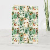 Cartes Pour Fêtes Annuelles Nostalgic Kitschmas  (Dos)