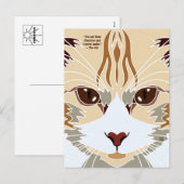 Cartes Pour Fêtes Annuelles Not a Cheshire Cat Postcards (Devant / Derrière)