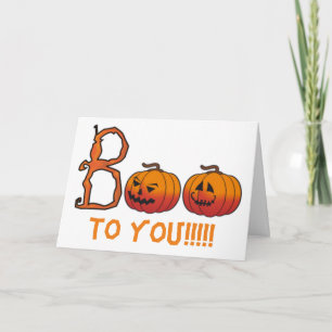 CARTES POUR FÊTES ANNUELLES **NOTÉ "R" POUR "VOUS" POUR HALLOWEEN**