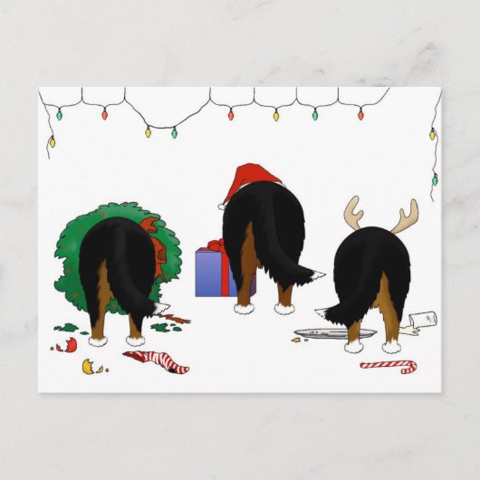 Cartes Pour Fêtes Annuelles Nothin' Butt A (Devant)