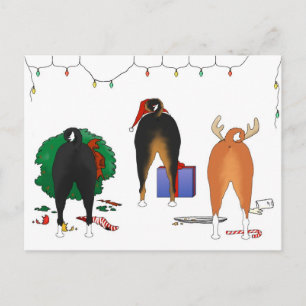 Cartes Pour Fêtes Annuelles Nothin' Butt A Basenji