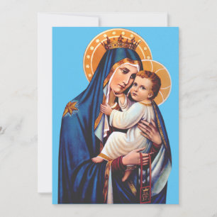 Cartes Pour Fêtes Annuelles Notre-Dame du Mont Carmel