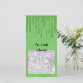 Cartes Pour Fêtes Annuelles Notre petit monstre (Debout devant)