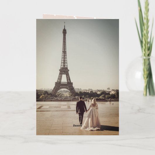 Cartes Pour Fêtes Annuelles Notre premier Noël ensemble photo de script blanc (Dos)