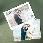 Cartes Pour Fêtes Annuelles Notre première photo de Noël