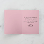 Cartes Pour Fêtes Annuelles Notre première Saint Valentin en tant que mari et (Intérieur)