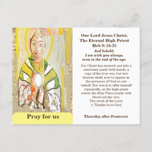 Cartes Pour Fêtes Annuelles Notre Seigneur Jésus Christ