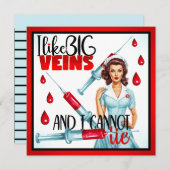 Cartes Pour Fêtes Annuelles Nourriture Nostalgale mignonne J'aime les grosses  (Devant / Derrière)