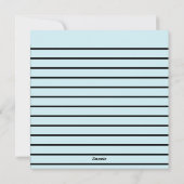 Cartes Pour Fêtes Annuelles Nourriture Nostalgale mignonne J'aime les grosses  (Dos)