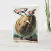 Cartes Pour Fêtes Annuelles Nourriture victorienne (Devant)