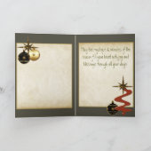 Cartes Pour Fêtes Annuelles Nous 3 rois - Noël d'art déco personnalisé (Intérieur)