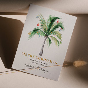 Cartes Pour Fêtes Annuelles Nous avons déménagé des palmiers de Noël côtiers e