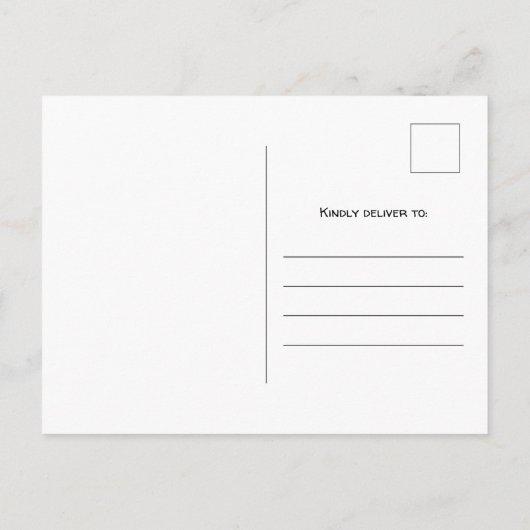 Cartes Pour Fêtes Annuelles Nous avons déménagé Nouveau Accueil Noël Faire-par (Dos)