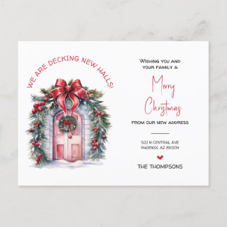 Cartes Pour Fêtes Annuelles Nous avons déménagé Nouvelle maison Annonce de dém