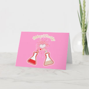 Cartes Pour Fêtes Annuelles Nous avons la chimie