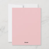 Cartes Pour Fêtes Annuelles Nous sommes un match parfait (Dos)