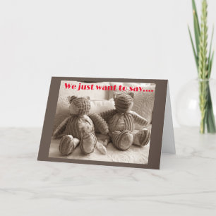 CARTES POUR FÊTES ANNUELLES "NOUS" VOUS SOUHAITENT UNE JOLIE VOITURE DE VACANC