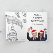 Cartes Pour Fêtes Annuelles Nous Vous Souhaitons Ameri-Christmas De Biden Harr (Intérieur)